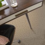 Charismatic carpet in Scroll in a room
