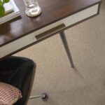 Purrfection carpet in Champagne in a room