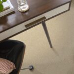 Tonal Comfort Blue carpet in Sun Kissed in a room