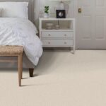 Velvet Touch I Natural carpet in a bedroom